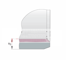 衬套 EGBZ0810-E40, 滑套，免维护，带钢衬，英制尺寸