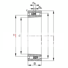 圆柱滚子轴承 NNU4920-S-K-M-SP, 根据 DIN 5412-4 标准的主要尺寸, 非定位轴承, 双列，带锥孔，锥度 1:12 ，可分离, 带保持架，减小的径向内部游隙，限制公差